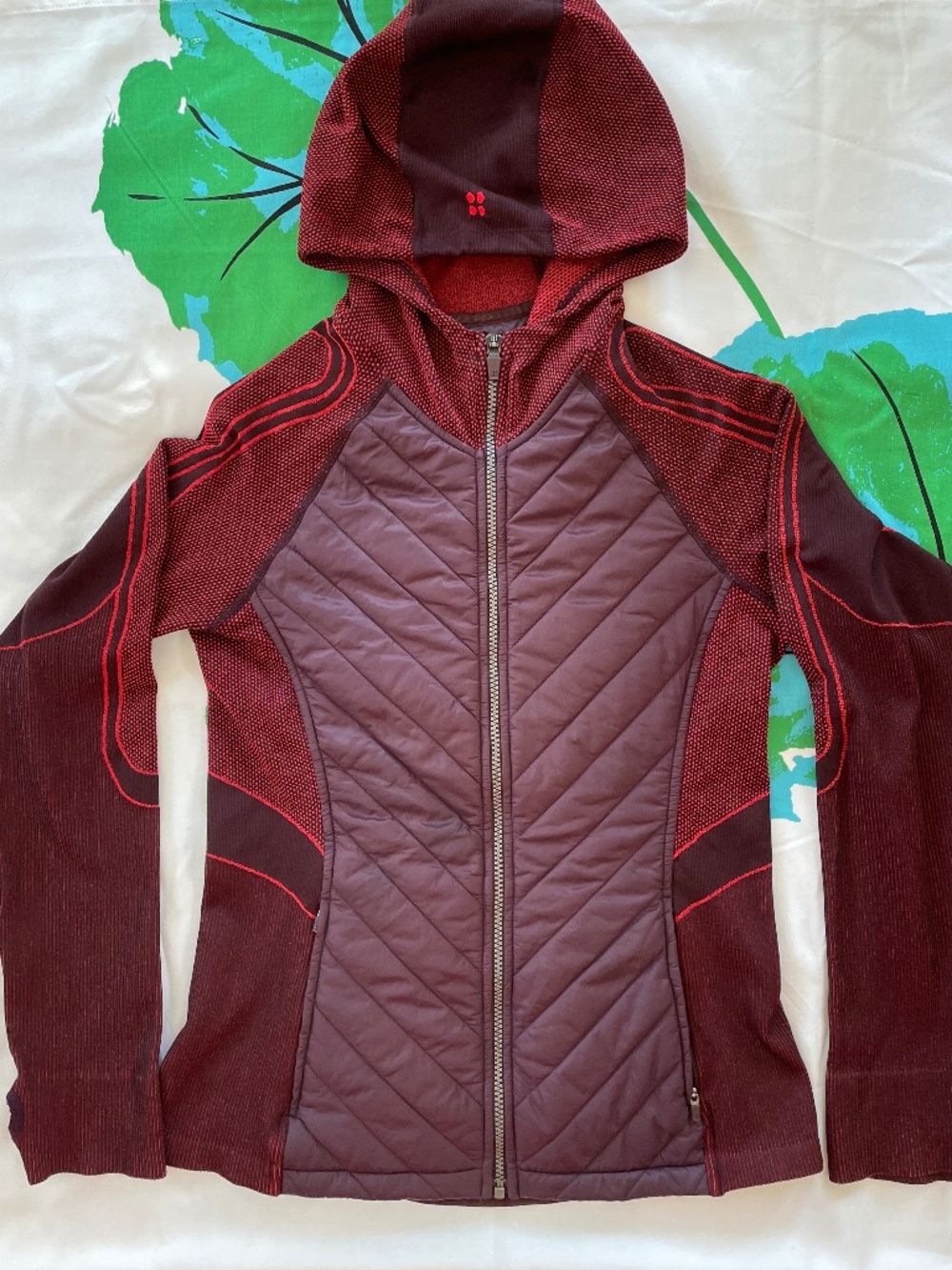 Sweaty Betty Mixed-media Running Jacket